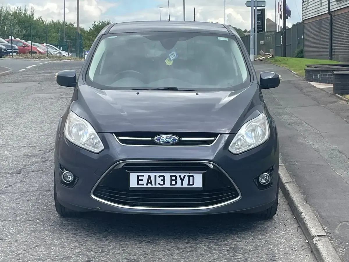 Used Ford C-MAX Titanium 125 HP (91 kW) 2013 Blue MPV