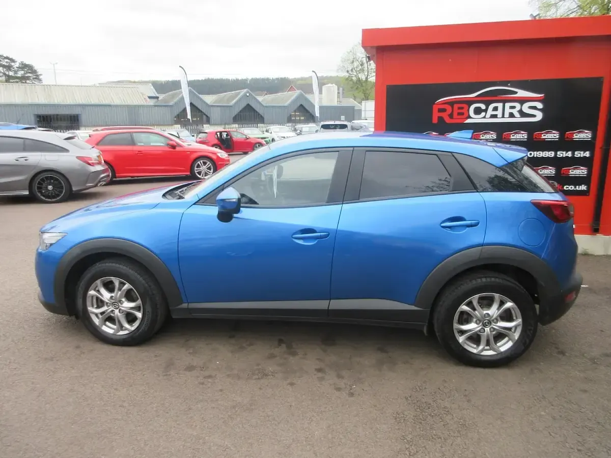 Used Mazda CX-3 105 HP (77 kW) 2018 Blue SUV
