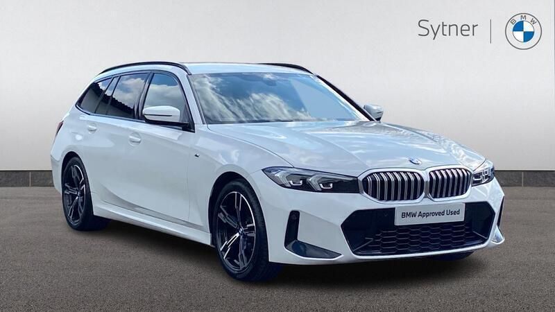 White Used 2024 BMW 320 M Sport Estate | £33,000 (Fair price) - Image 1/4