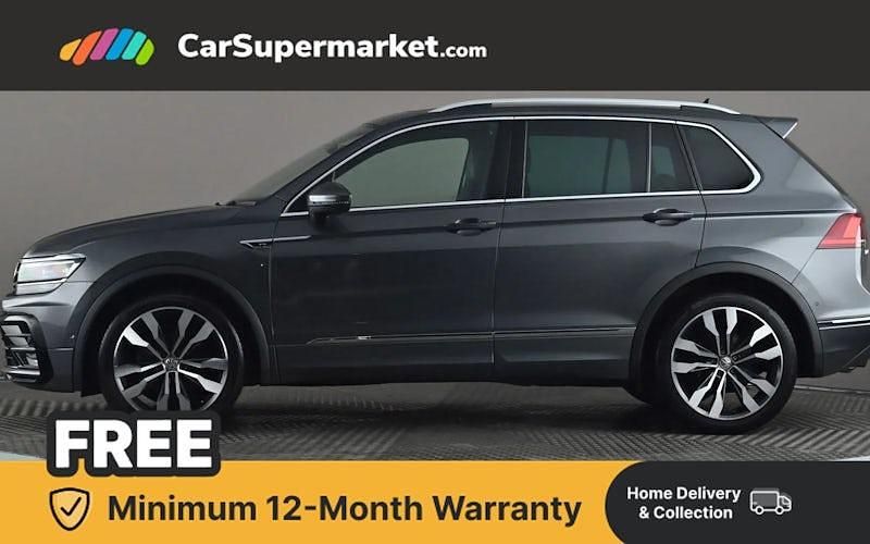 Used VW Tiguan R-line 150 HP (110 kW) 2020 Grey SUV