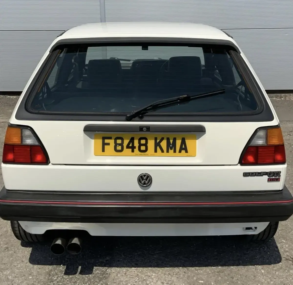 Used VW Golf II GTI 1989 White Hatchback