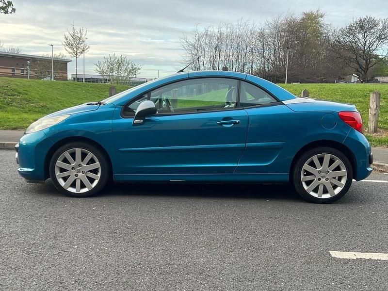 Used Peugeot 207 GTi 120 HP (88 kW) 2009 Blue Cabriolet