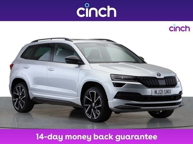 Silver Used 2021 Skoda Karoq SportLine SUV | £22,199 (Fair price) - Image 1/3