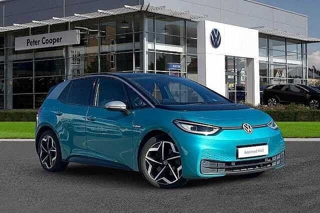 Turquoise Used 2020 VW ID.3 Pro Hatchback | £13,491 (A bit pricey) - Image 1/4