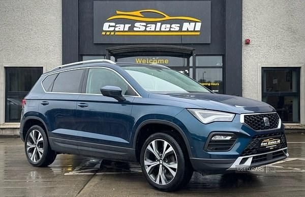 Blue Used 2023 Seat Ateca SE Technology SUV | £17,450 (Fair price) - Image 1/4