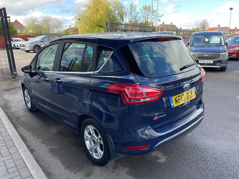 Used Ford B-MAX Zetec 90 HP (66 kW) 2013 Blue MPV