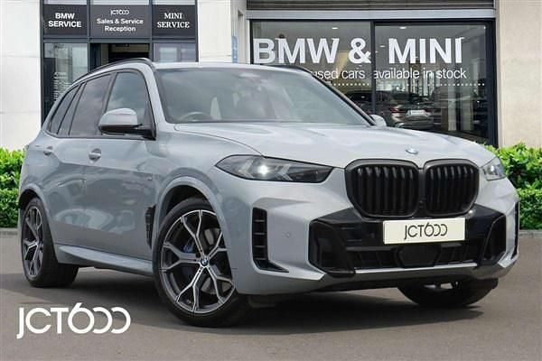 Grey Used 2024 BMW X5 M Sport SUV | £60,950 (Expensive) - Image 1/4