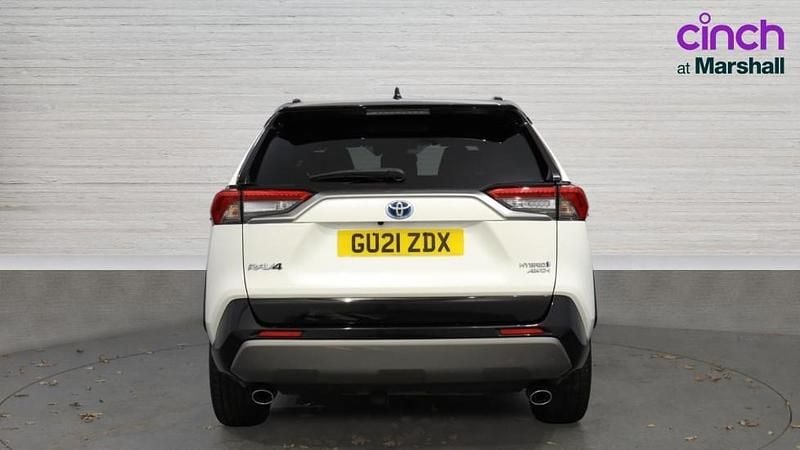 Used Toyota RAV4 Hybrid 222 HP (163 kW) 2021 White/black SUV