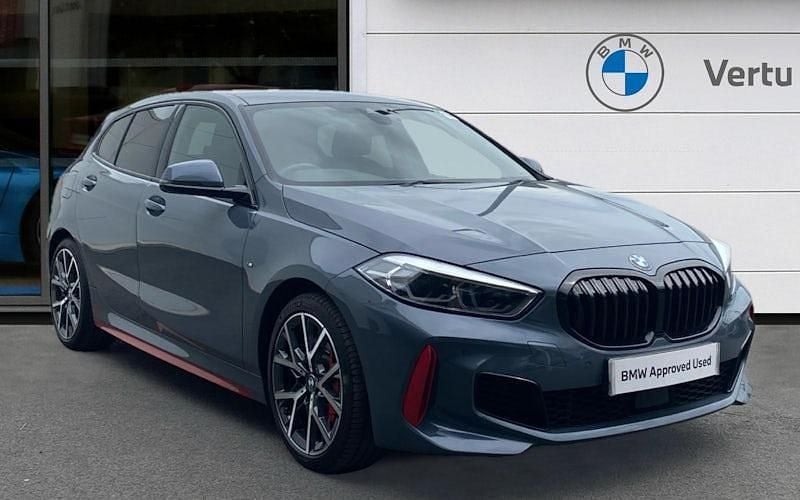 Grey Used 2021 BMW 128 Comfort Edition Hatchback | £22,665 (Good price) - Image 1/4
