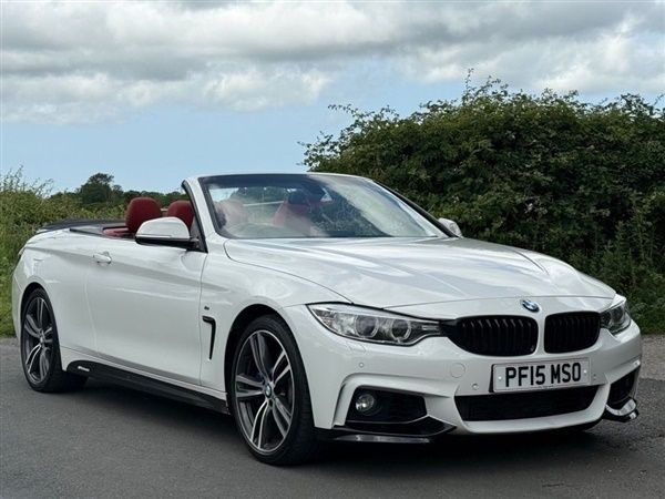 White Used 2015 BMW 435 M Sport Cabriolet | £13,499 (Fair price) - Image 1/1