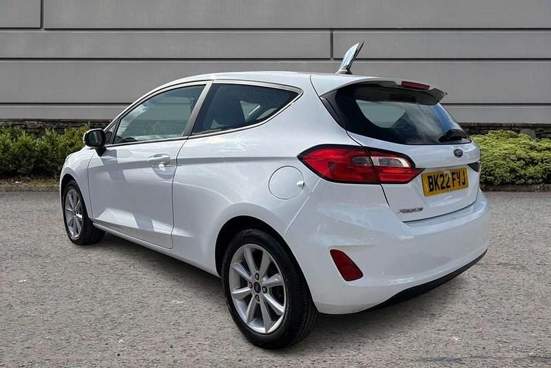 Used Ford Fiesta Trend 99 HP (72 kW) 2022 White Hatchback