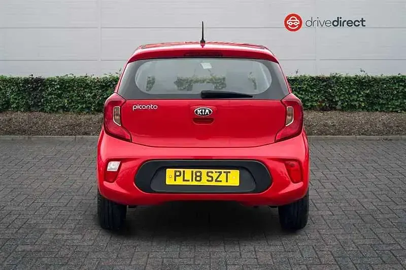 Used Kia Picanto 66 HP (48 kW) 2018 Red Hatchback