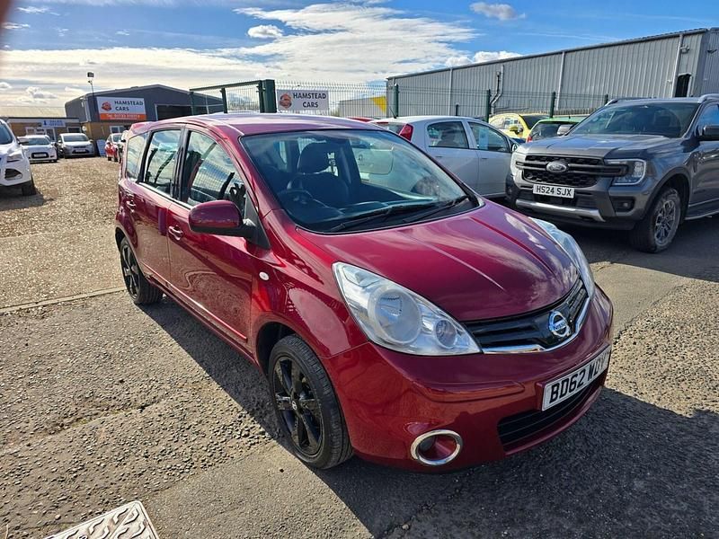 Used Nissan Note Acenta 2012 Red Hatchback