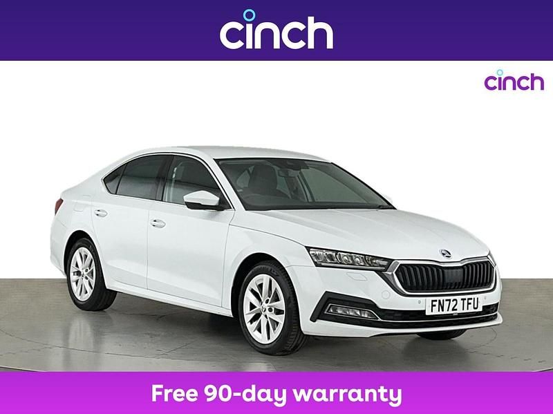 White Used 2022 Skoda Octavia SE L Hatchback | £14,499 (Fair price) - Image 1/3