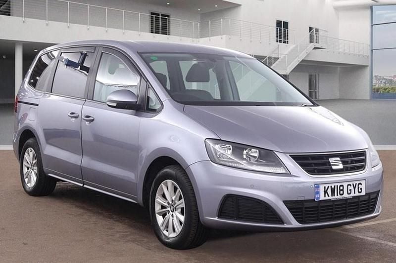 Used Seat Alhambra Ecomotive 150 HP (110 kW) 2018 Reflex silver MPV