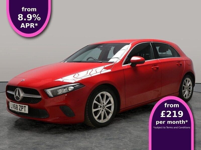 Red Used 2018 Mercedes A180 Executive Hatchback | £13,882 (Good price) - Image 1/3