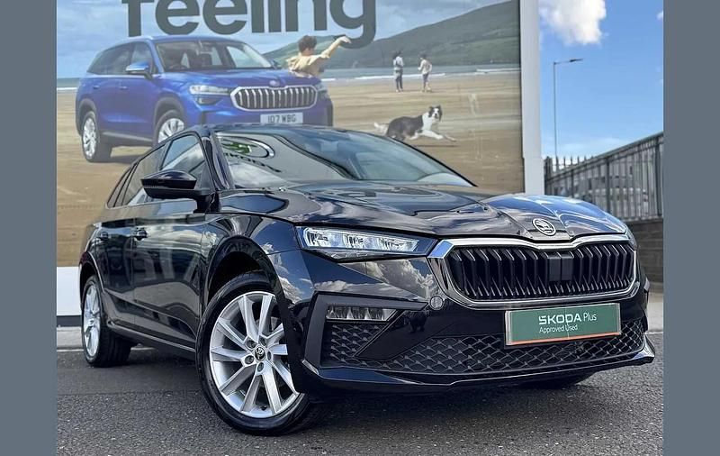 Used Skoda Scala SE L 115 HP (84 kW) 2025 Black magic pearl effect Hatchback