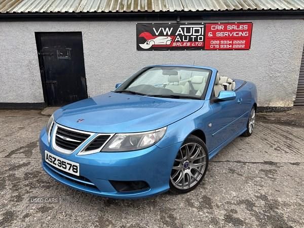 Blue Used 2009 Saab 9-3 Cabriolet Linear Cabriolet | £3,495 (Fair price) - Image 1/4