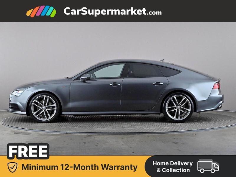 Used Audi A7 Black Edition 2016 Grey Hatchback