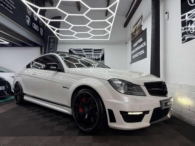 Used Mercedes C63 AMG 2013 White Coupe