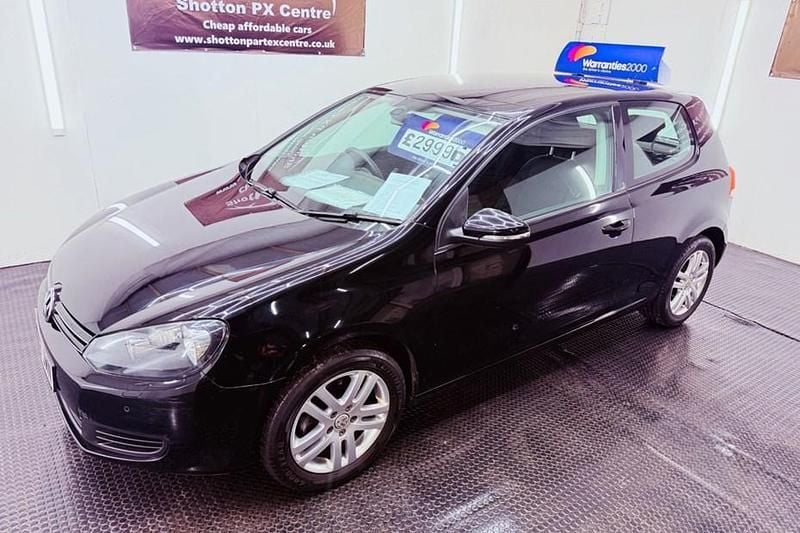 Black Used 2009 VW Golf VI SE Hatchback | £2,999 (Good price) - Image 1/1