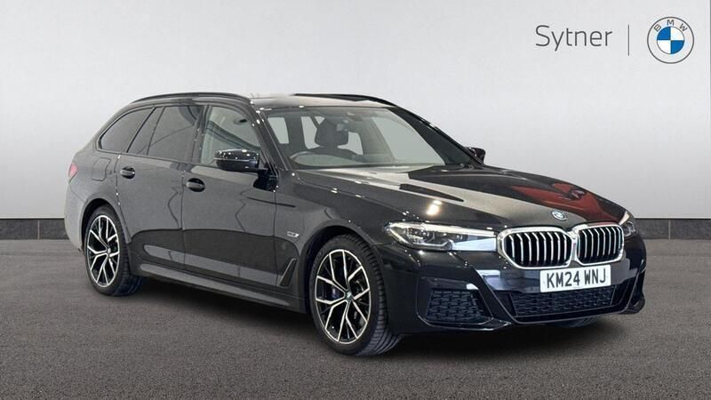 Black Used 2024 BMW 530e M Sport Estate | £36,000 (Expensive) - Image 1/4