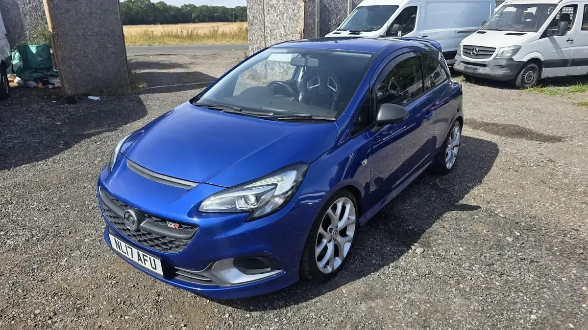 Used Vauxhall Corsa 205 HP (150 kW) 2017 Blue Hatchback
