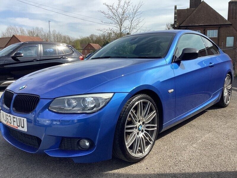 Blue Used 2013 BMW 320 M Sport Coupe | £7,499 (Fair price) - Image 1/4