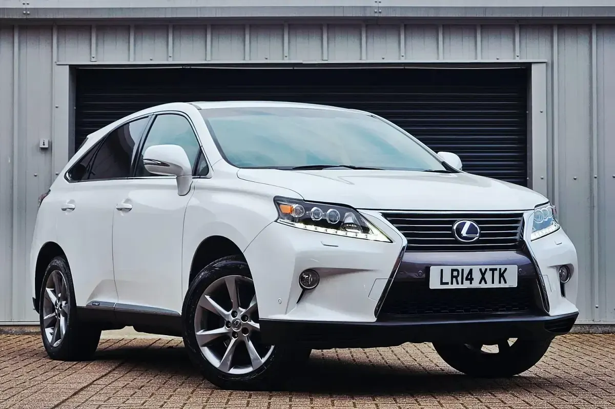 Used Lexus RX450h 298 HP (219 kW) 2014 White SUV