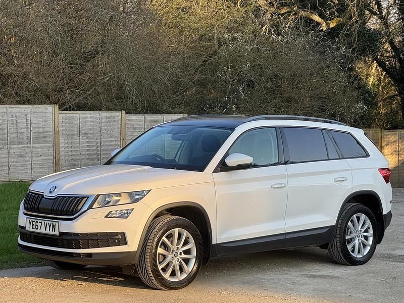 Used Skoda Kodiaq SE 150 HP (110 kW) 2017 White SUV