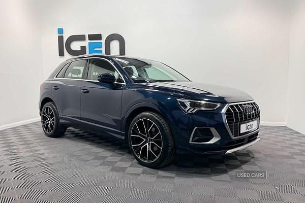Used Audi Q3 Sport 150 HP (110 kW) 2019 Blue SUV