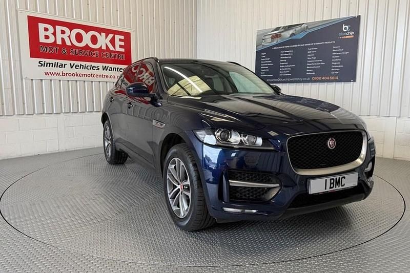 Blue Used 2020 Jaguar F-Pace R-Sport SUV | £18,990 (Fair price) - Image 1/1