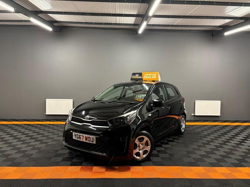 Black Used 2017 Kia Picanto Hatchback | £7,495 (Fair price) - Image 1/4