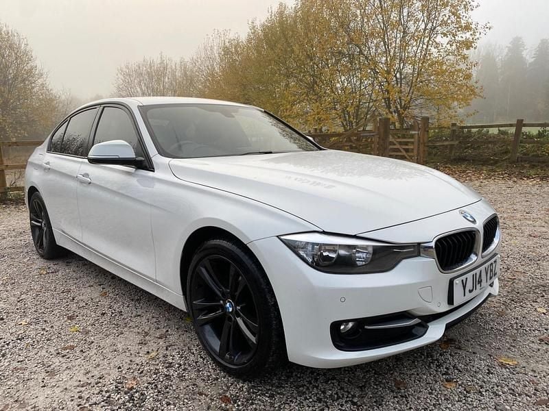 White Used 2014 BMW 320 Sport Line Sedan | £6,290 (Good price) - Image 1/4