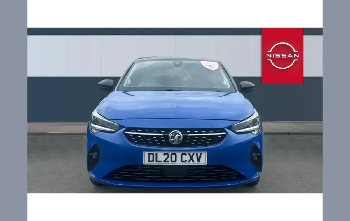 Used Vauxhall Corsa Elite 99 HP (72 kW) 2020 Blue Hatchback