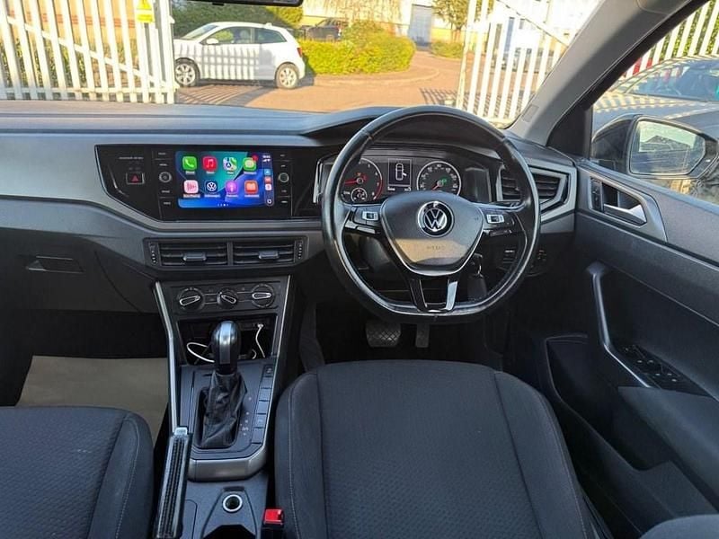 Used VW Polo Match 95 HP (69 kW) 2021 Black Hatchback