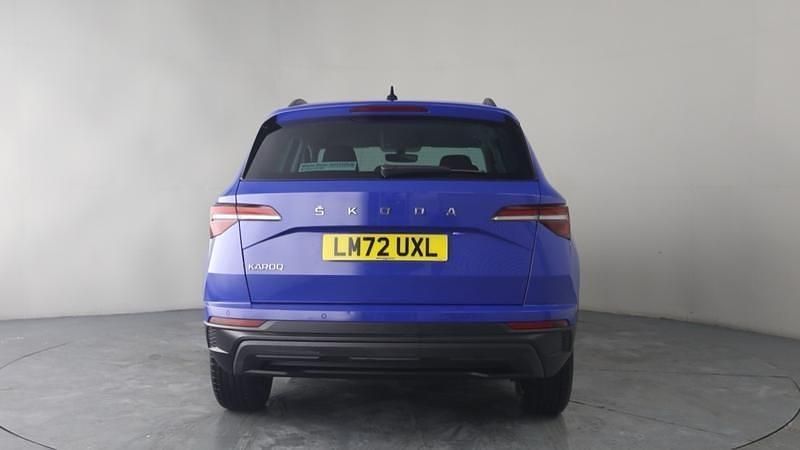 Used Skoda Karoq SE Drive 110 HP (80 kW) 2022 Blue SUV