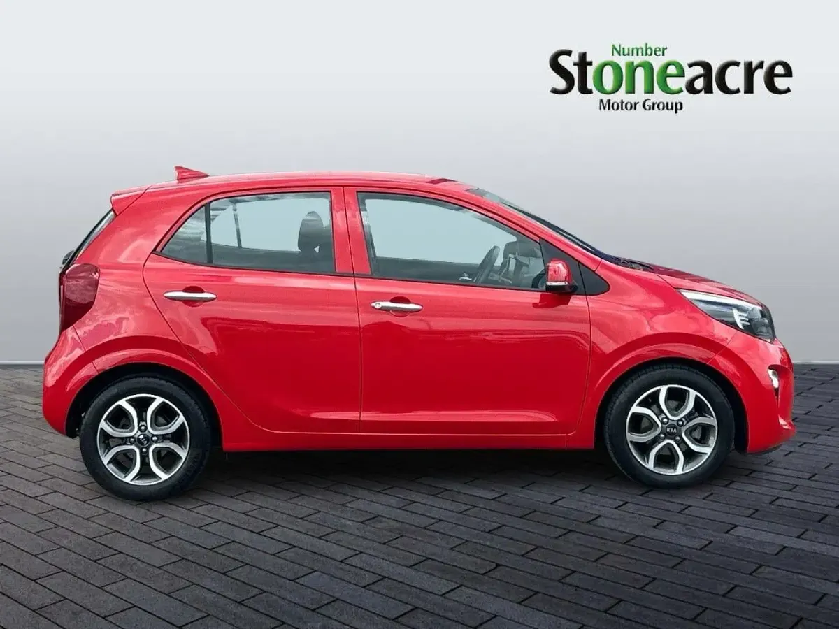 Used Kia Picanto 84 HP (61 kW) 2019 Red Hatchback