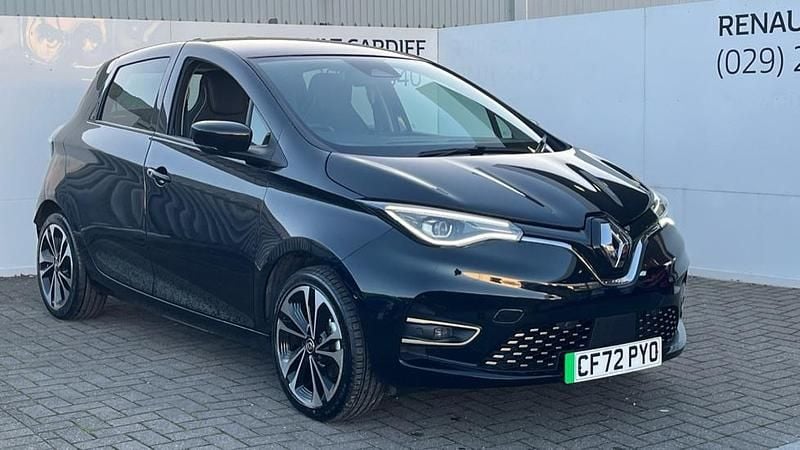 Metallic diamond black Used 2022 Renault Zoe Iconic Hatchback | £11,884 (Fair price) - Image 1/1