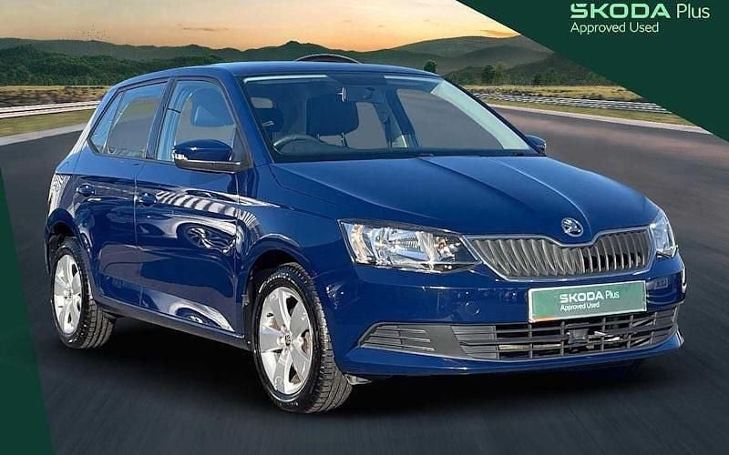 Blue Used 2017 Skoda Fabia SE Hatchback | £8,850 (Fair price) - Image 1/4