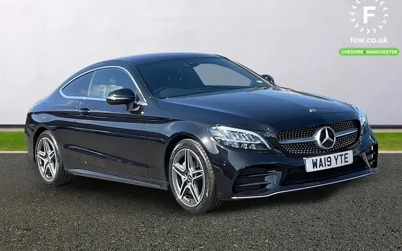 Used Mercedes C200 AMG line 184 HP (135 kW) 2019 Coupe