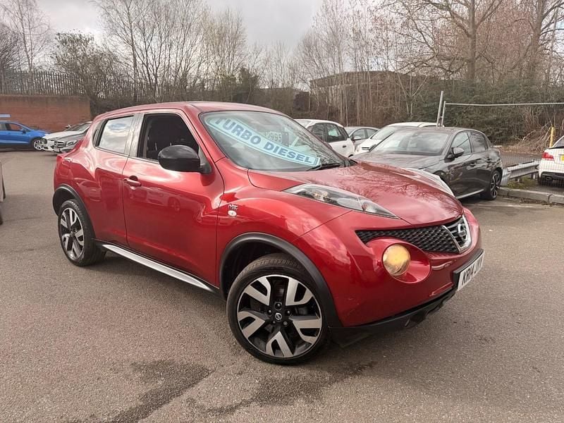 Used Nissan Juke N-TEC 110 HP (80 kW) 2014 Red SUV