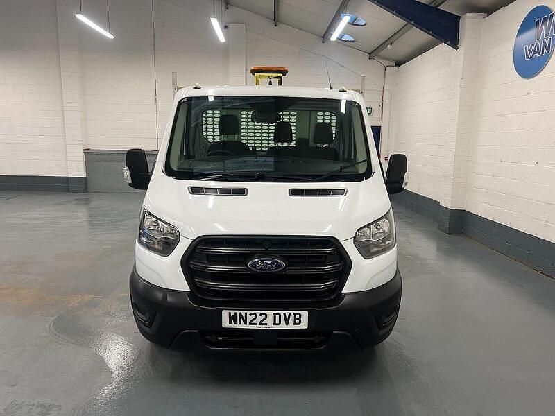 Used Ford Transit S 130 HP (95 kW) 2022 White Cabriolet