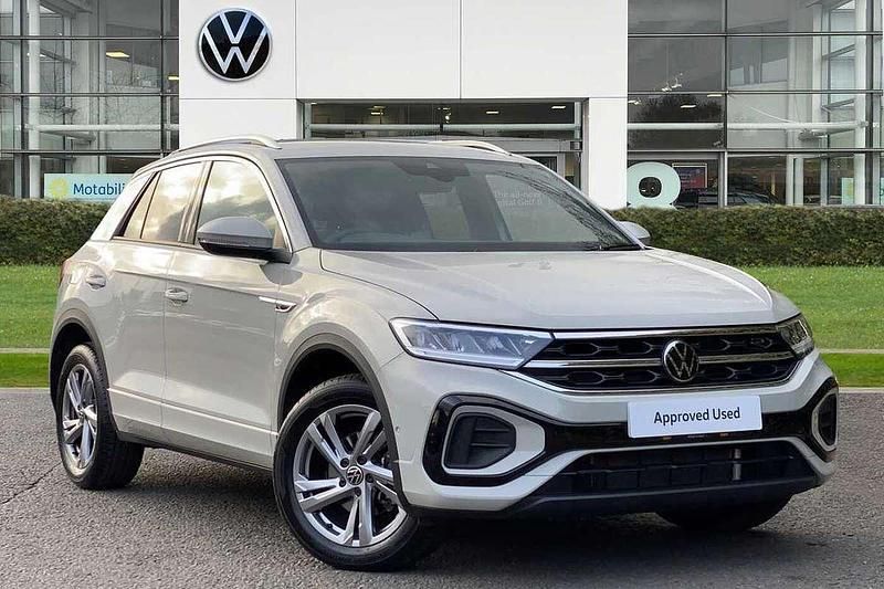 Grey Used 2024 VW T-Roc R-line SUV | £28,790 (A bit pricey) - Image 1/4