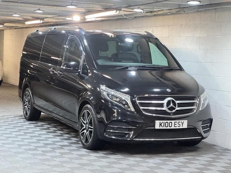 Used Mercedes V250 AMG line 2018 Black MPV