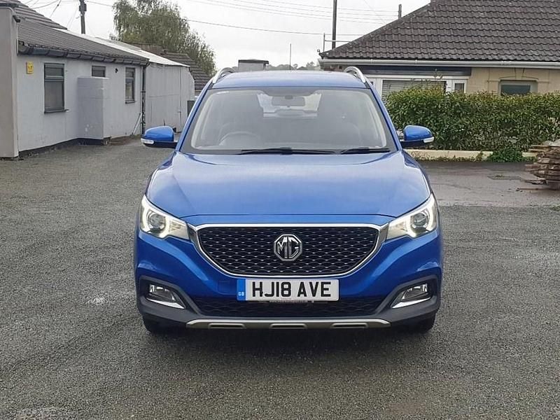 Used MG ZS Excite 106 HP (77 kW) 2018 Blue Sedan