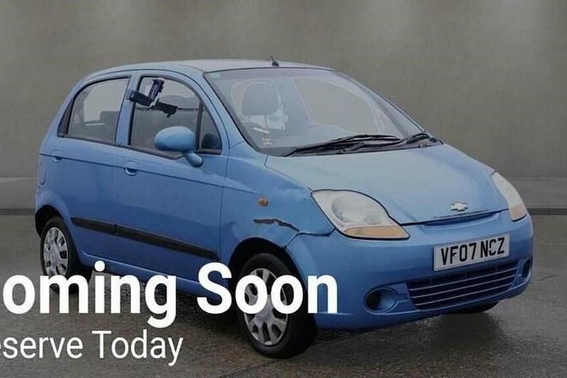 Used Chevrolet Matiz SE 2007 Blue Hatchback