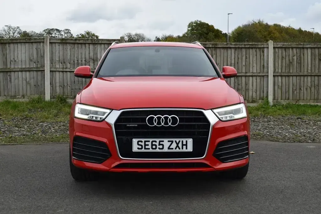Used Audi Q3 S-line plus 150 HP (110 kW) 2016 Red SUV