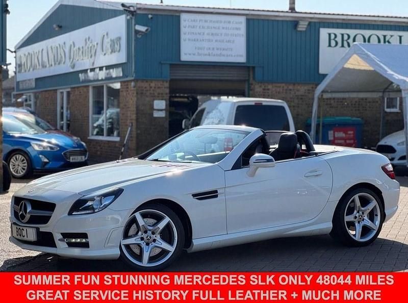 Used Mercedes SLK250 AMG 2012 White Cabriolet