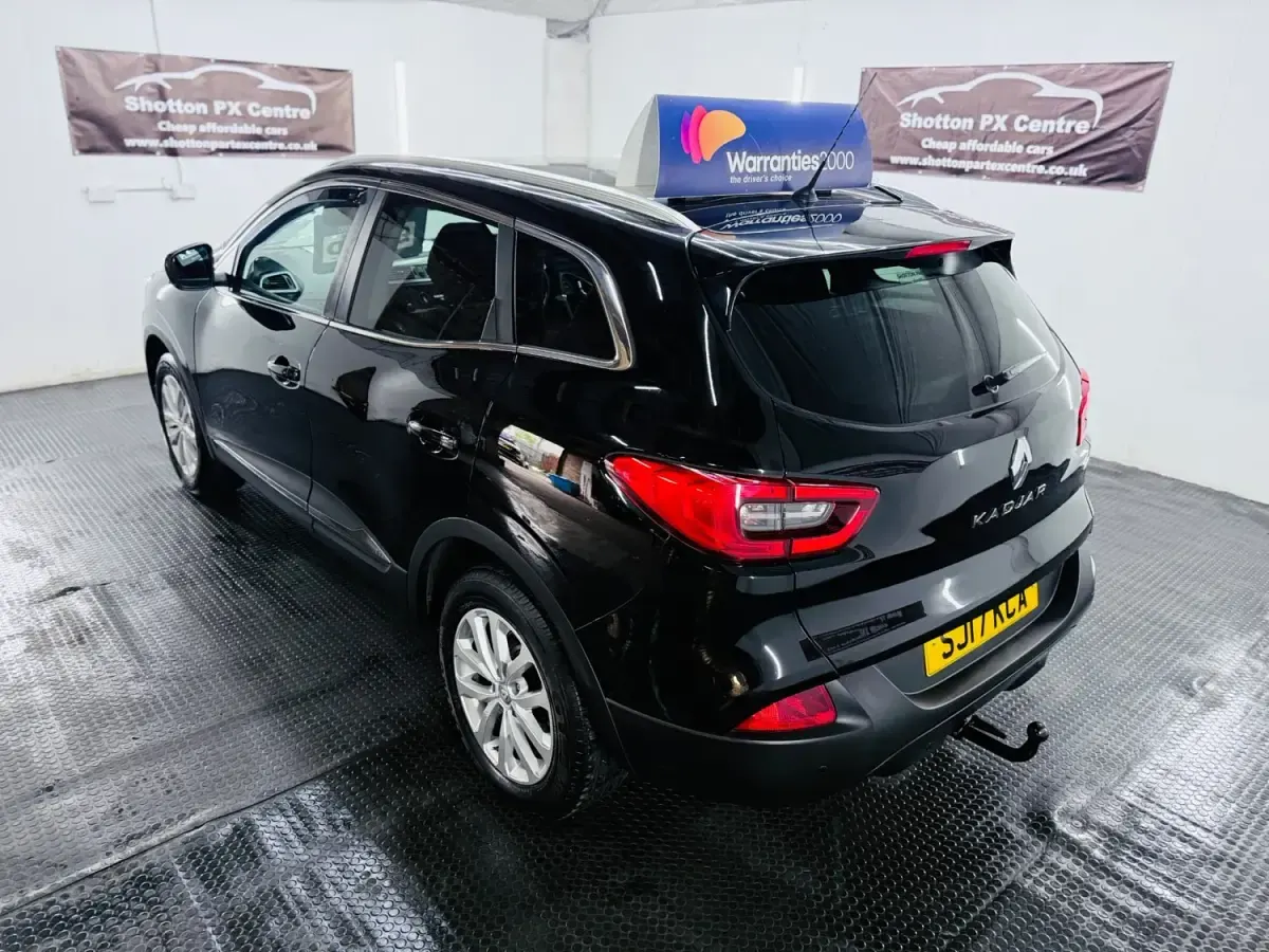 Gebraucht Renault Kadjar Dynamique 110 PS (80 kW) 2017 Schwarz SUV